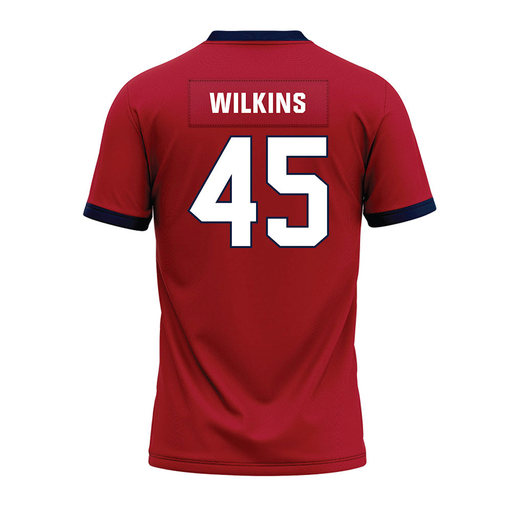 Liberty - NCAA Football : Ryan Wilkins - Red Premium Football Jersey