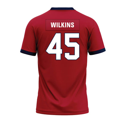 Liberty - NCAA Football : Ryan Wilkins - Red Premium Football Jersey