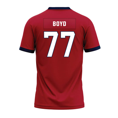 Liberty - NCAA Football : Tajh Boyd - Red Premium Football Jersey