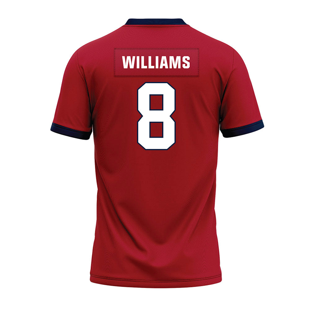 Liberty - NCAA Football : Brenton Williams - Red Premium Football Jersey-1
