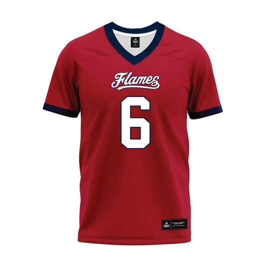 Liberty - NCAA Football : Christian Bodnar - Red Premium Football Jersey-0