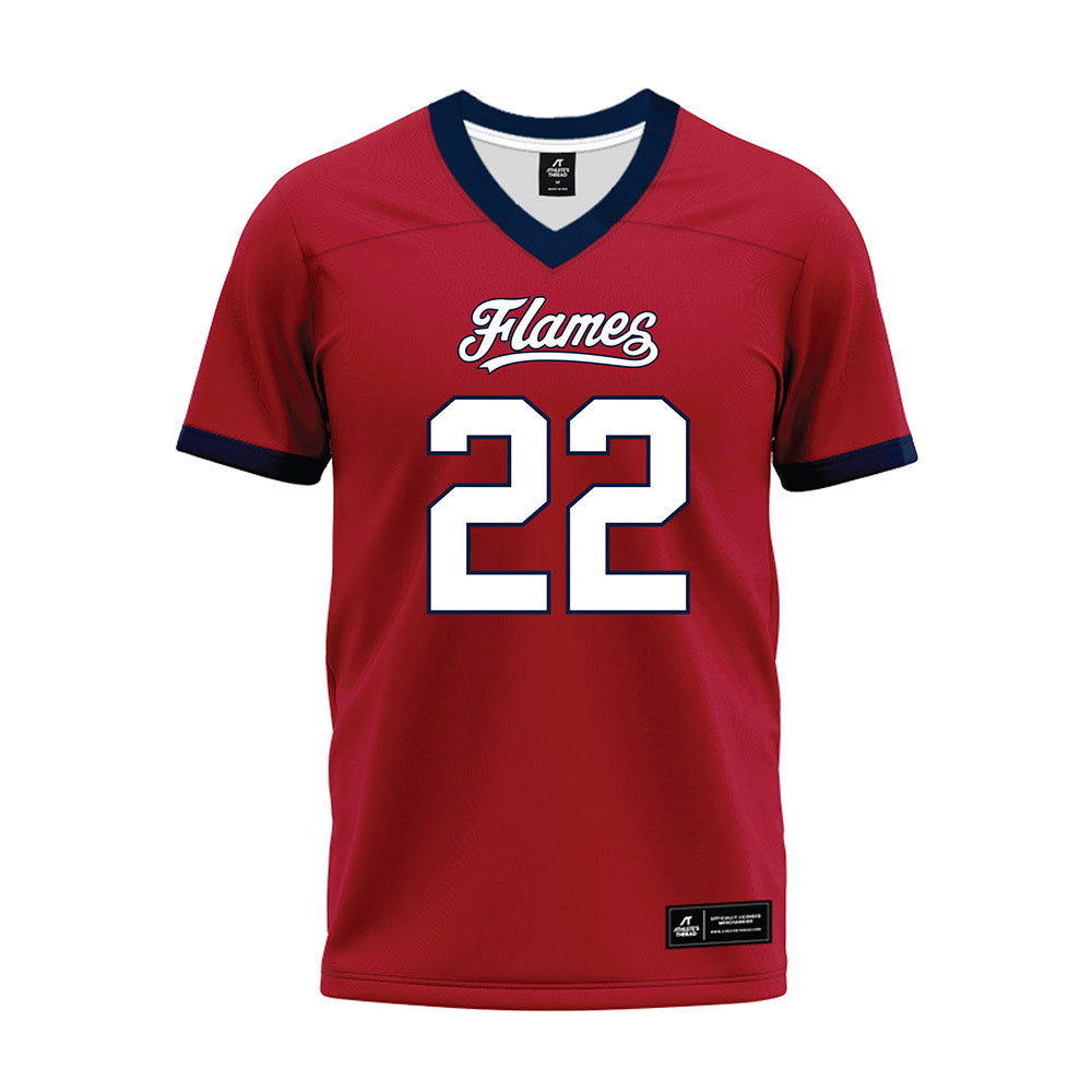 Liberty - NCAA Football : Jayden Sweeney - Red Premium Football Jersey