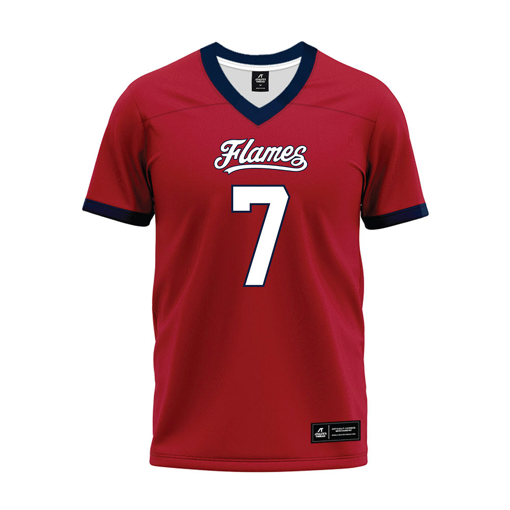 Liberty - NCAA Football : Michael Merdinger - Red Premium Football Jersey-0