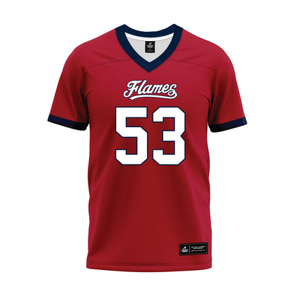 Liberty - NCAA Football : Nikodemus Tounger - Red Premium Football Jersey-0