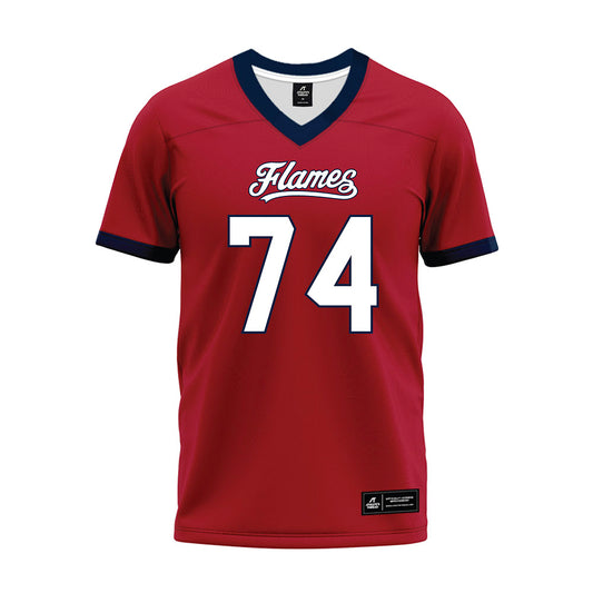 Liberty - NCAA Football : Jacob Lecates - Red Premium Football Jersey