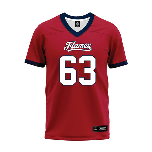 Liberty - NCAA Football : DaJyQuwan Jackson-Payne - Red Premium Football Jersey-0