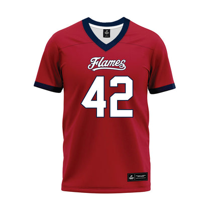 Liberty - NCAA Football : Nicholas Brown - Red Premium Football Jersey