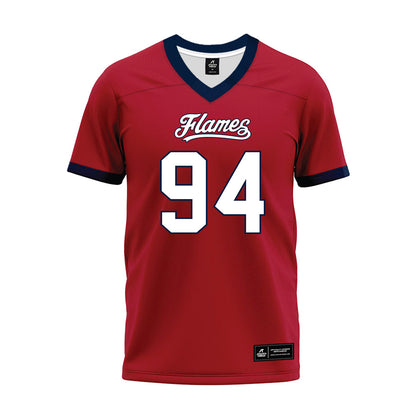 Liberty - NCAA Football : Nathan Pirolli - Red Premium Football Jersey