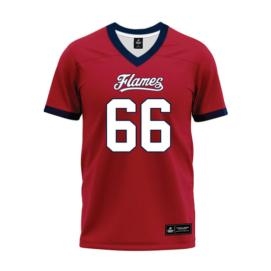 Liberty - NCAA Football : Erwil Anthony Jr - Red Premium Football Jersey-0