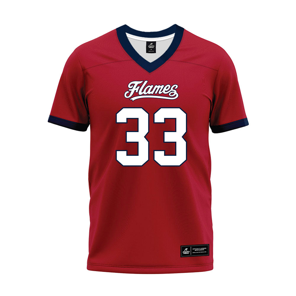 Liberty - NCAA Football : Kyle Hanks - Red Premium Football Jersey