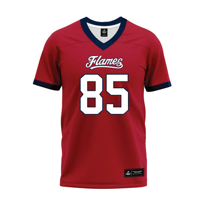 Liberty - NCAA Football : Connie Hewitt II - Red Premium Football Jersey-0