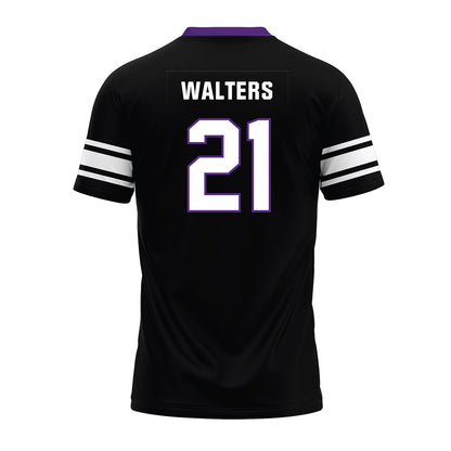 Northwestern - NCAA Football : Damon Walters - Black Premium Football Jersey
