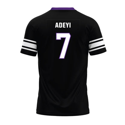 Northwestern - NCAA Football : Ore Adeyi - Black Premium Football Jersey