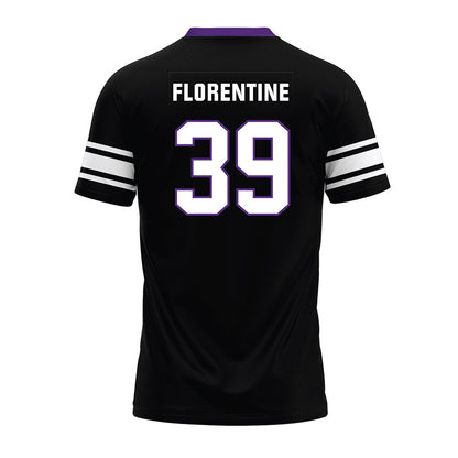 Northwestern - NCAA Football : Jack Florentine - Black Premium Football Jersey