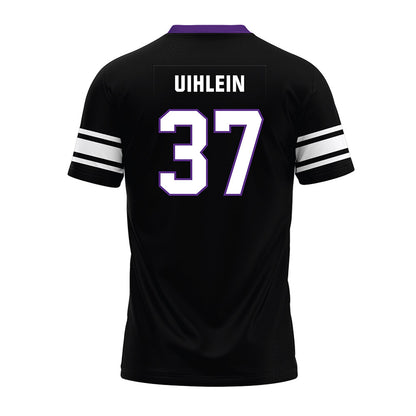 Northwestern - NCAA Football : Mac Uihlein - Black Premium Football Jersey