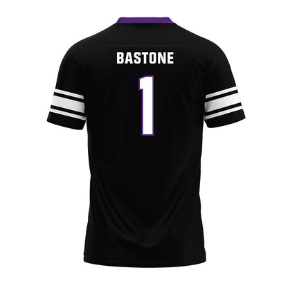 Northwestern - NCAA Football : Carmine Bastone - Black Premium Football Jersey-1