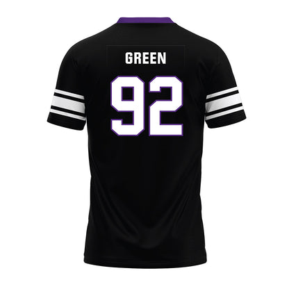 Northwestern - NCAA Football : Mason Green - Black Premium Football Jersey