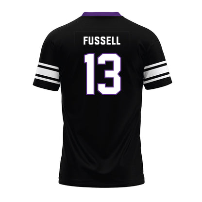 Northwestern - NCAA Football : Joshua Fussell - Black Premium Football Jersey