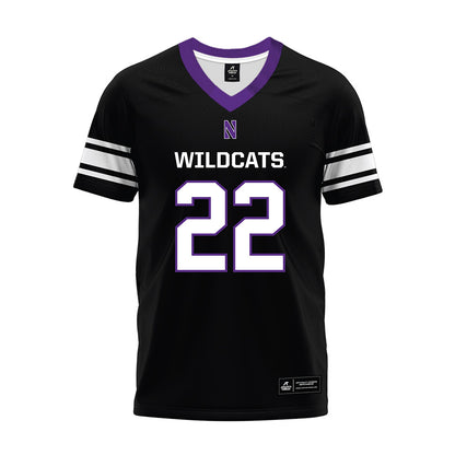 Northwestern - NCAA Football : Terrion Curry-Hicks - Black Premium Football Jersey