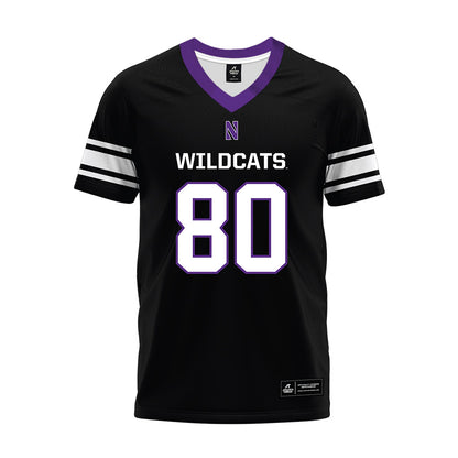 Northwestern - NCAA Football : Hayden Eligon II - Black Premium Football Jersey