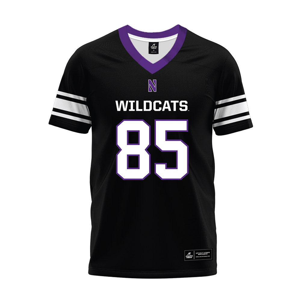 Northwestern - NCAA Football : Patrick Schaller - Black Premium Football Jersey