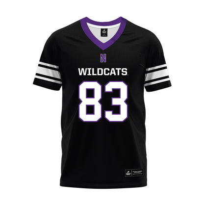 Northwestern - NCAA Football : Blake Van Buren - Black Premium Football Jersey