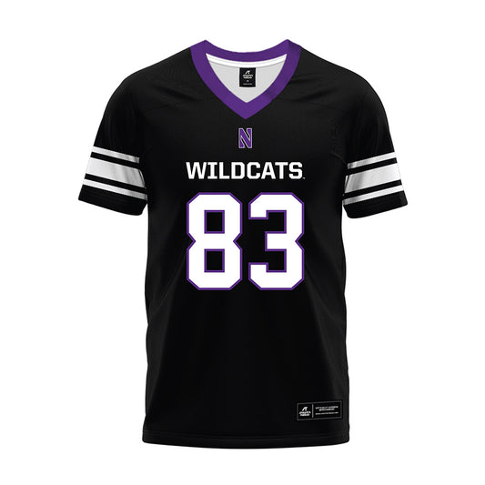 Northwestern - NCAA Football : Blake Van Buren - Black Premium Football Jersey