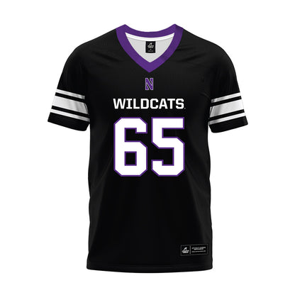 Northwestern - NCAA Football : Jackson Carsello - Black Premium Football Jersey