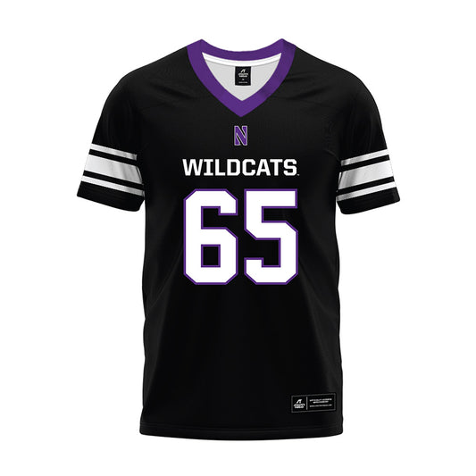 Northwestern - NCAA Football : Jackson Carsello - Black Premium Football Jersey