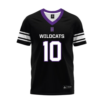 Northwestern - NCAA Football : Ricky Ahumaraeze - Black Premium Football Jersey-0