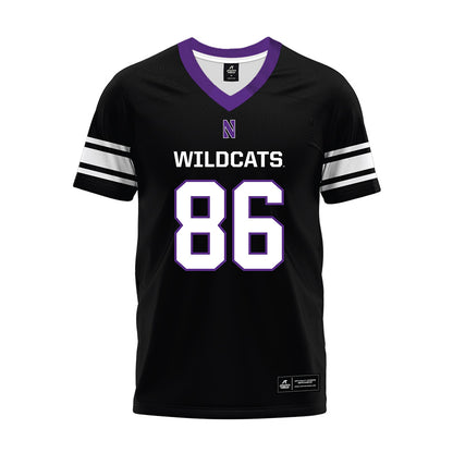 Northwestern - NCAA Football : Lawson Albright - Black Premium Football Jersey