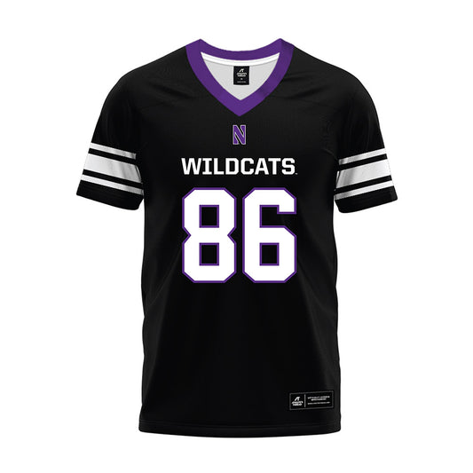 Northwestern - NCAA Football : Lawson Albright - Black Premium Football Jersey