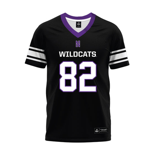 Northwestern - NCAA Football : Jack Olsen - Black Premium Football Jersey