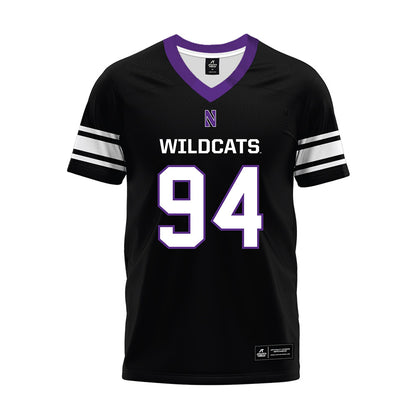 Northwestern - NCAA Football : Henry Helms - Black Premium Football Jersey
