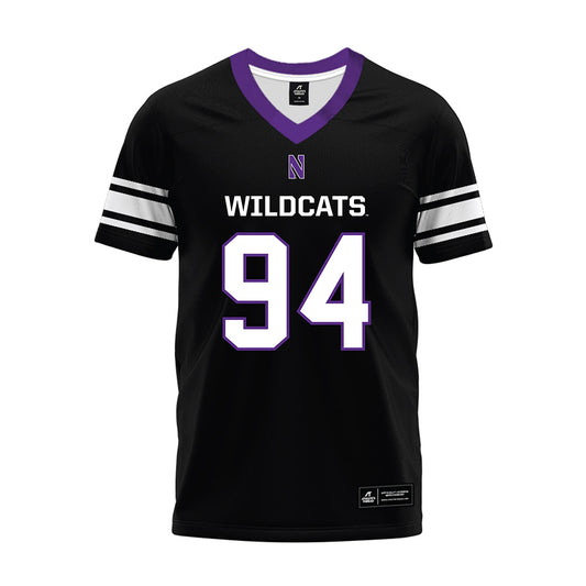 Northwestern - NCAA Football : Henry Helms - Black Premium Football Jersey