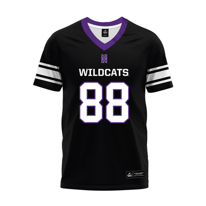Northwestern - NCAA Football : Alex Lines - Black Premium Football Jersey-0
