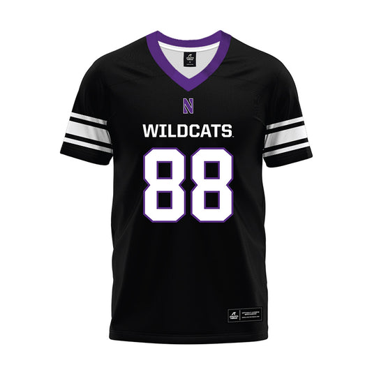 Northwestern - NCAA Football : Alex Lines - Black Premium Football Jersey-0