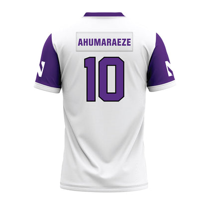 Northwestern - NCAA Football : Ricky Ahumaraeze - White Premium Football Jersey-1