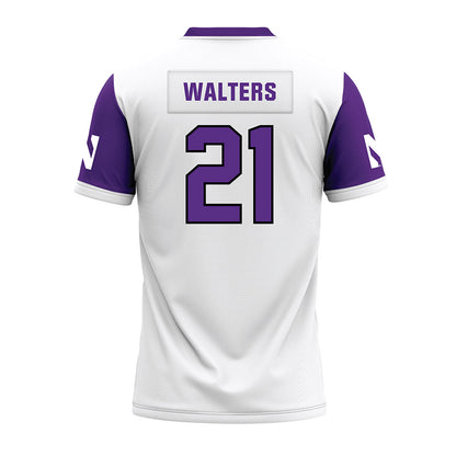 Northwestern - NCAA Football : Damon Walters - White Premium Football Jersey