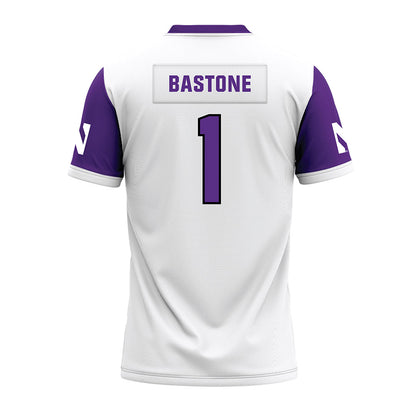 Northwestern - NCAA Football : Carmine Bastone - White Premium Football Jersey-1