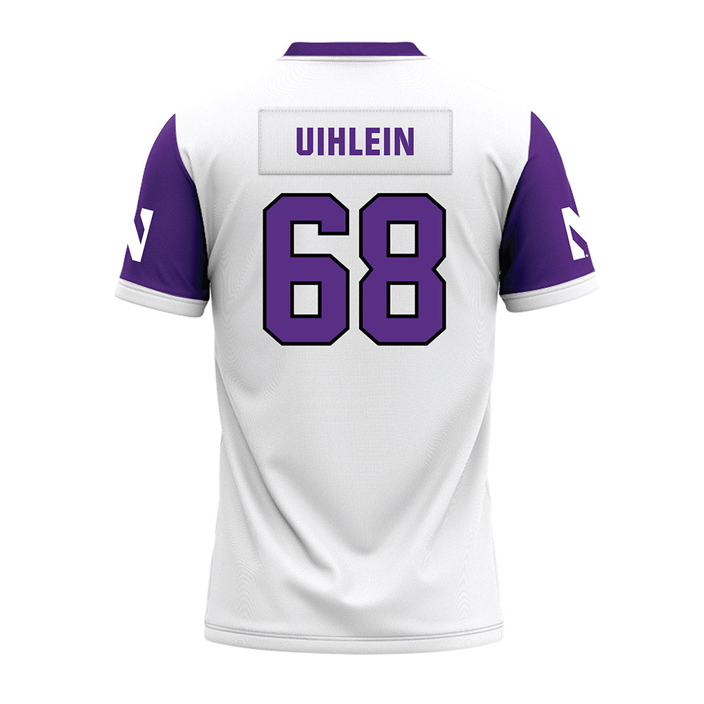 Northwestern - NCAA Football : Logan Uihlein - White Premium Football Jersey