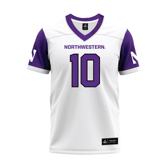 Northwestern - NCAA Football : Ricky Ahumaraeze - White Premium Football Jersey-0