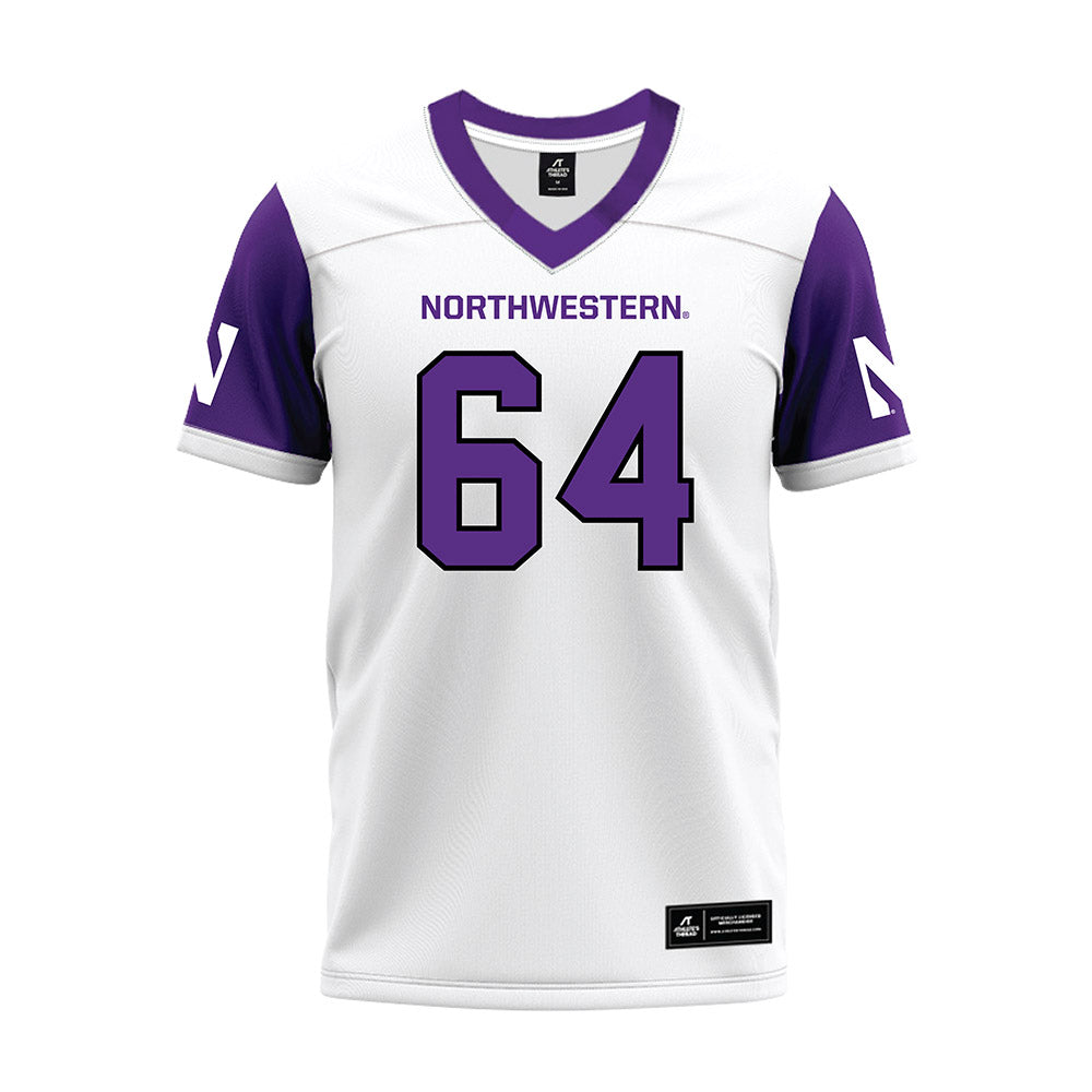 Northwestern - NCAA Football : Anthony Birsa - White Premium Football Jersey