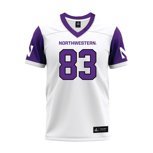 Northwestern - NCAA Football : Blake Van Buren - White Premium Football Jersey