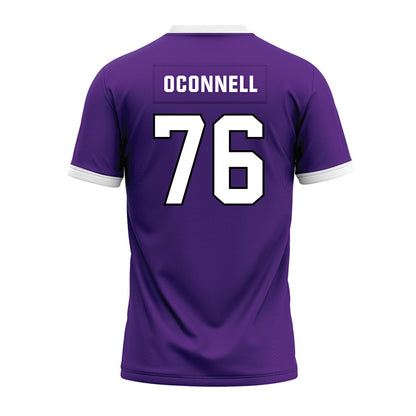 Northwestern - NCAA Football : Michael OConnell - Purple Premium Football Jersey-1