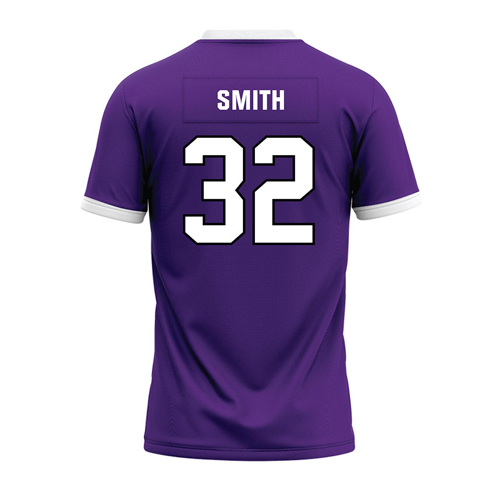 Northwestern - NCAA Football : Matthew Smith - Purple Premium Football Jersey