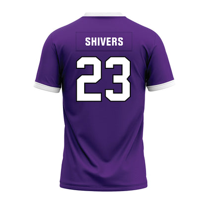 Northwestern - NCAA Football : Cole Shivers - Purple Premium Football Jersey