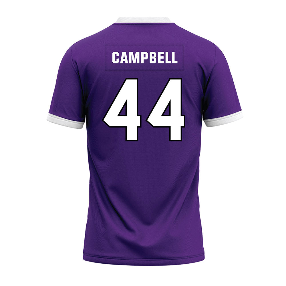 Northwestern - NCAA Football : Callen Campbell - Purple Premium Football Jersey-1