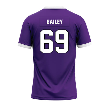 Northwestern - NCAA Football : Jack Bailey - Purple Premium Football Jersey