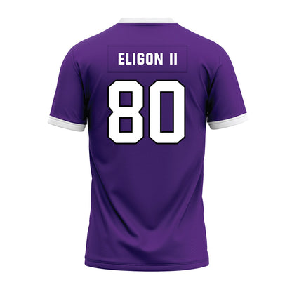 Northwestern - NCAA Football : Hayden Eligon II - Purple Premium Football Jersey